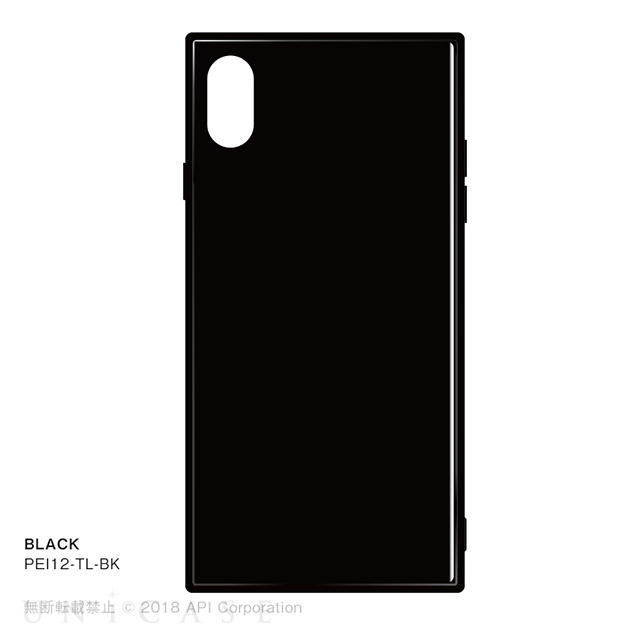 【iPhoneXS Max ケース】TILE (BLACK)