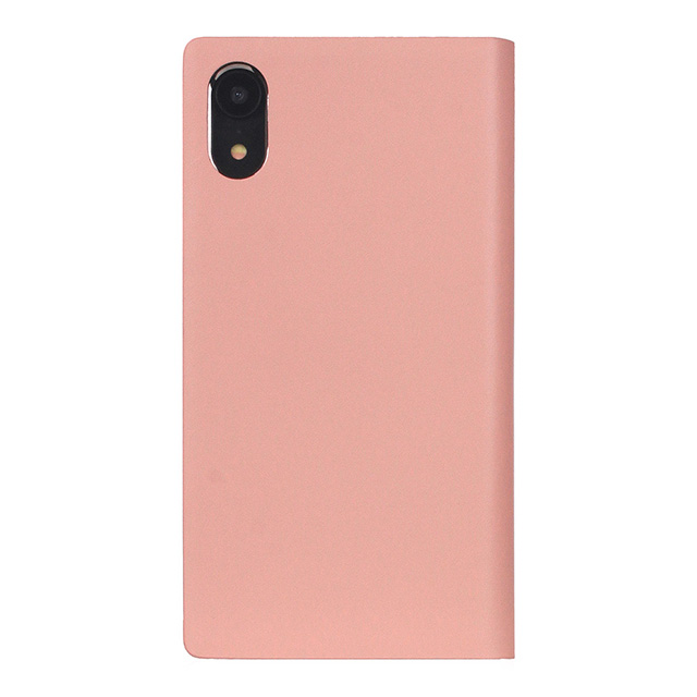 【iPhoneXR ケース】Calf Skin Leather Diary (ベビーピンク)サブ画像