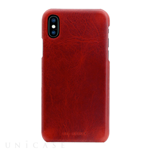 【iPhoneXS Max ケース】Badalassi Wax Bar case (レッド)