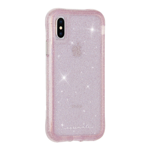 【iPhoneXS/X ケース】シアークリスタル 2ピース (ピンク)goods_nameサブ画像