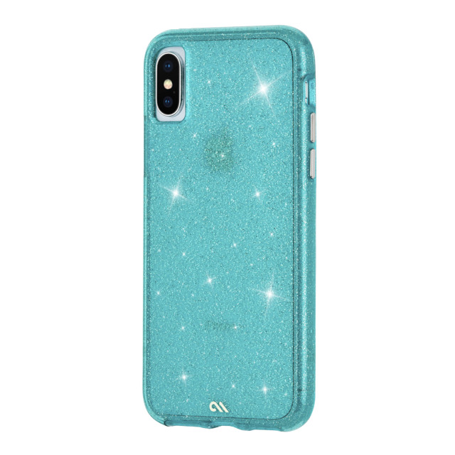 【iPhoneXS/X ケース】Sheer Crystal (Teal)goods_nameサブ画像