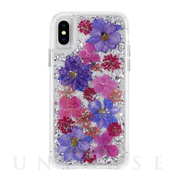 【iPhoneXS/X ケース】Karat Petals (Purple)