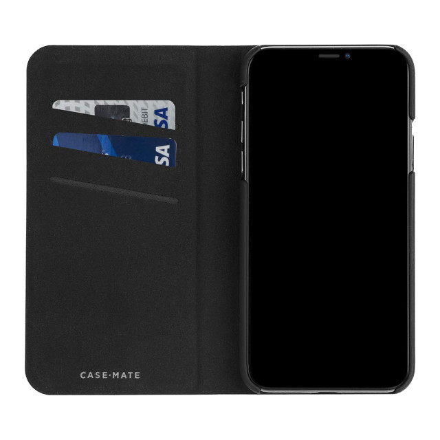 【iPhoneXS/X ケース】Barely There Folio (Black)サブ画像