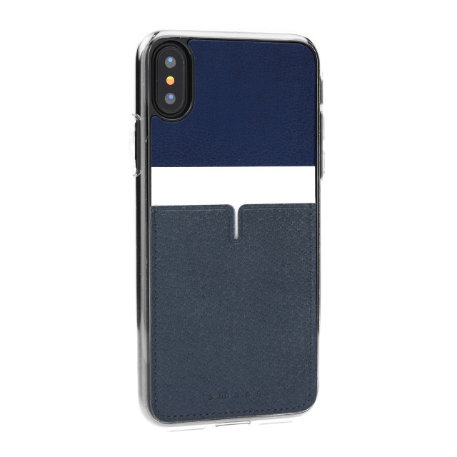 【iPhoneXS/X ケース】C1 バックポケットケース (Navy)goods_nameサブ画像