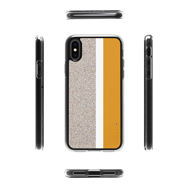 【iPhoneXS/X ケース】Stripe デザインケース (Yellow)goods_nameサブ画像