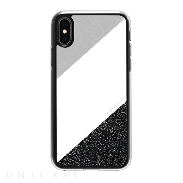 【iPhoneXS/X ケース】Frame デザインケース (Grey)