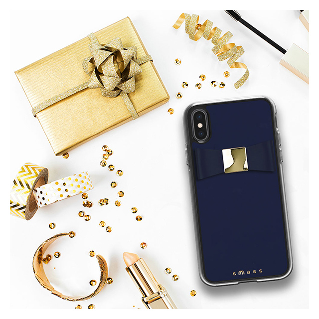 【iPhoneXS/X ケース】Rebon 本革 デザインケース (Navy)goods_nameサブ画像