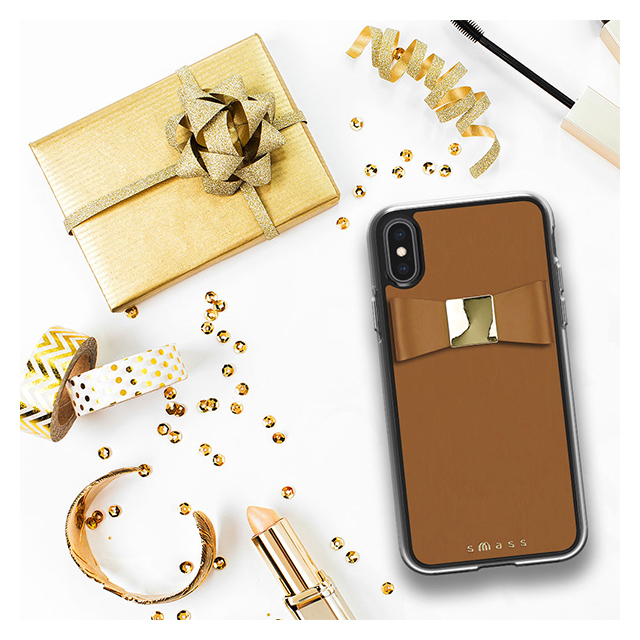 【iPhoneXS/X ケース】Rebon 本革 デザインケース (Tan)goods_nameサブ画像