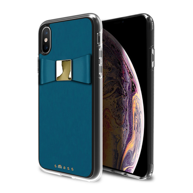 【iPhoneXS/X ケース】Rebon 本革 デザインケース (Aqua Blue)goods_nameサブ画像