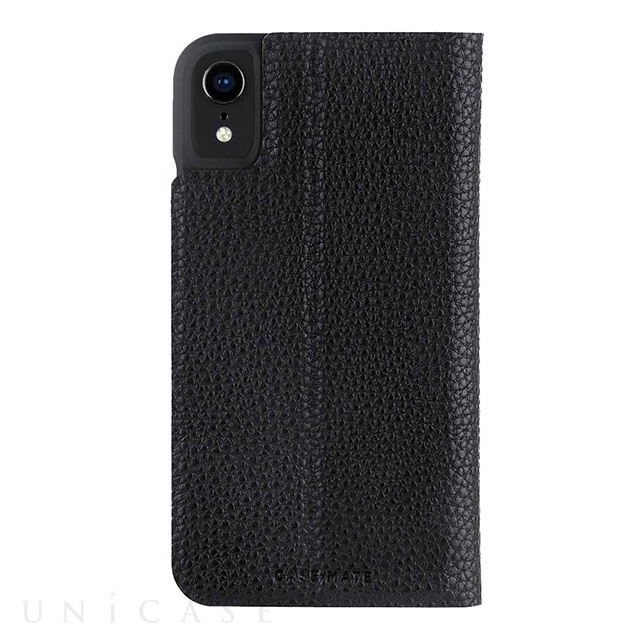 【iPhoneXR ケース】Barely There Folio (Black)