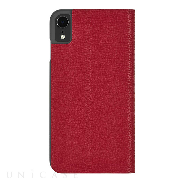 【iPhoneXR ケース】Barely There Folio (Cardinal)