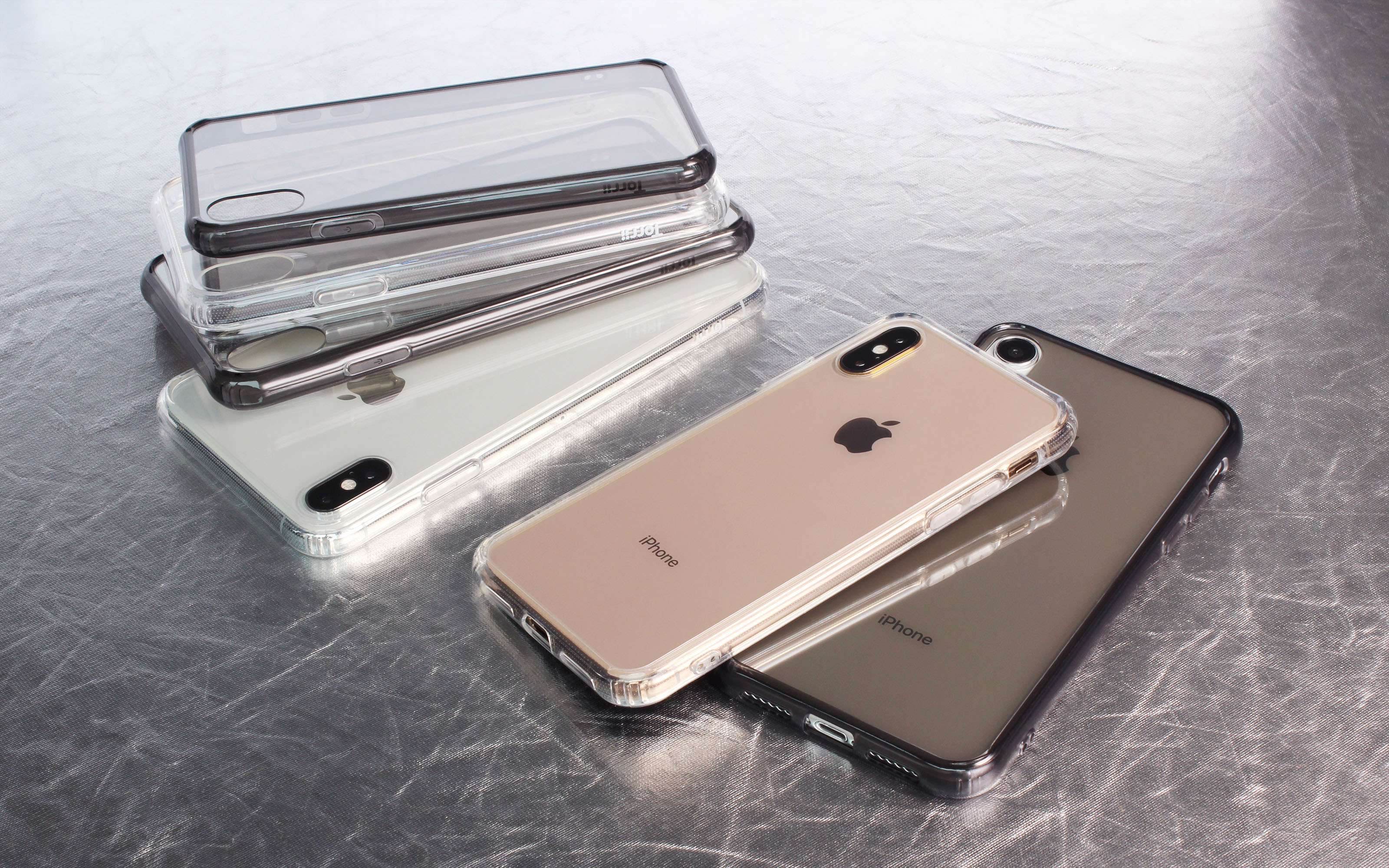 【iPhoneXS/X ケース】Torrii 衝撃吸収TPUフレーム + 背面強化Glass クリアケース  (リングスタンドストラップ付き) Clearサブ画像