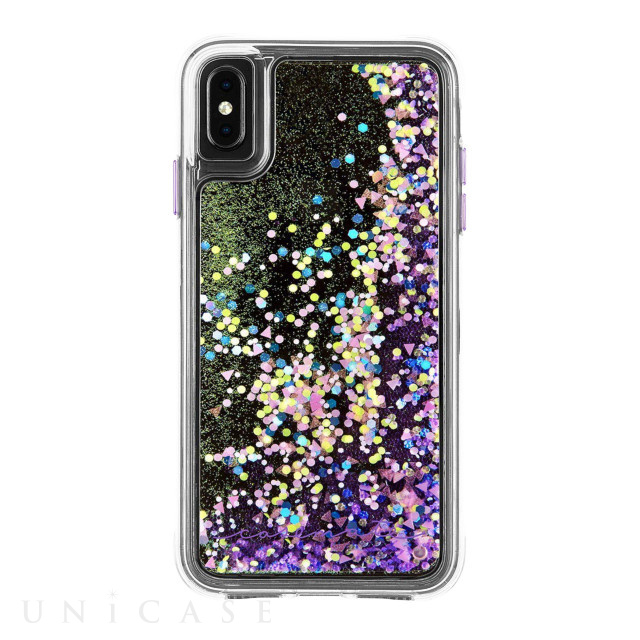 【iPhoneXS Max ケース】Waterfall (Purple Glow)