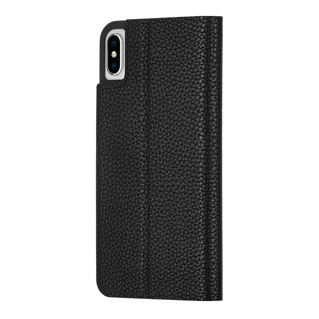 【iPhoneXS Max ケース】Barely There Folio (Black)サブ画像