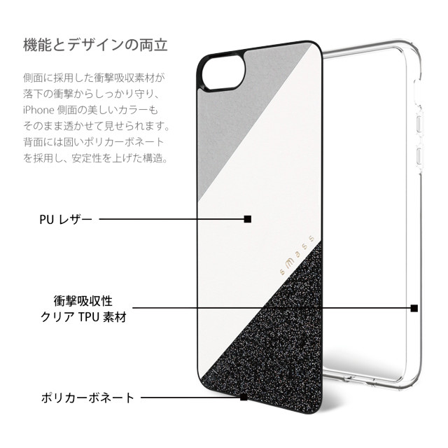 【iPhoneSE(第3/2世代)/8/7/6s/6 ケース】Frame デザインケース (Yellow)サブ画像