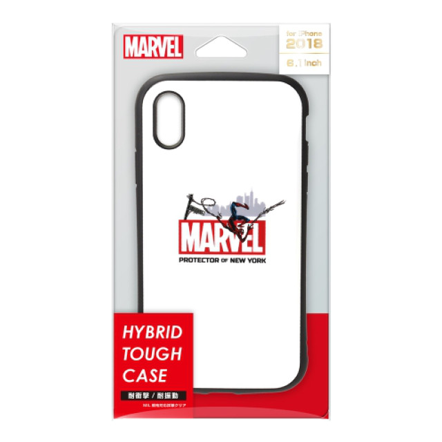 【iPhoneXR ケース】ハイブリッドタフケース (スパイダーマン/ホワイト)goods_nameサブ画像