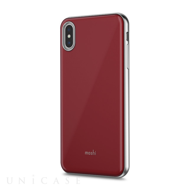 【iPhoneXS Max ケース】iGlaze (Merlot Red)