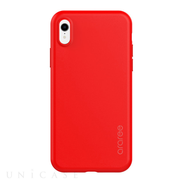 【iPhoneXR ケース】Airfit (Red)