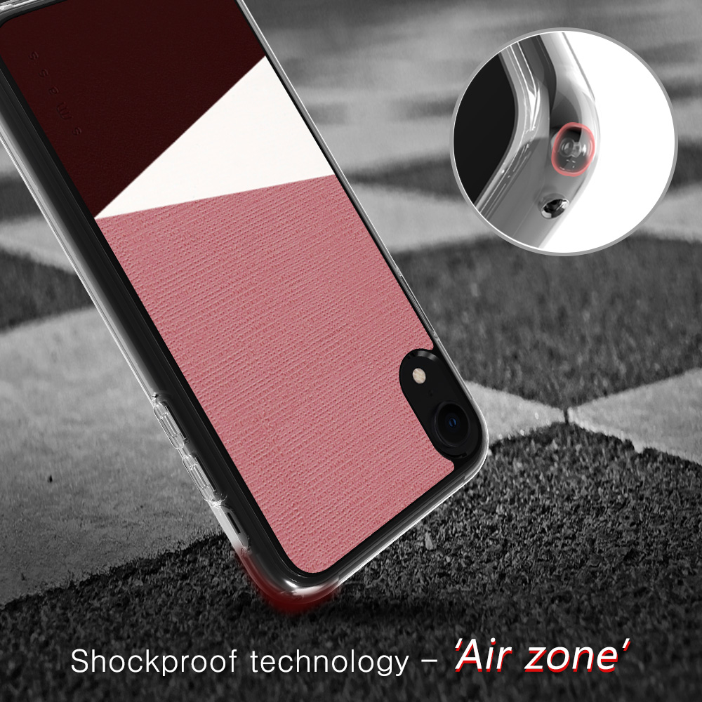 【iPhoneXR ケース】Tapis2 デザインケース (Pink)サブ画像