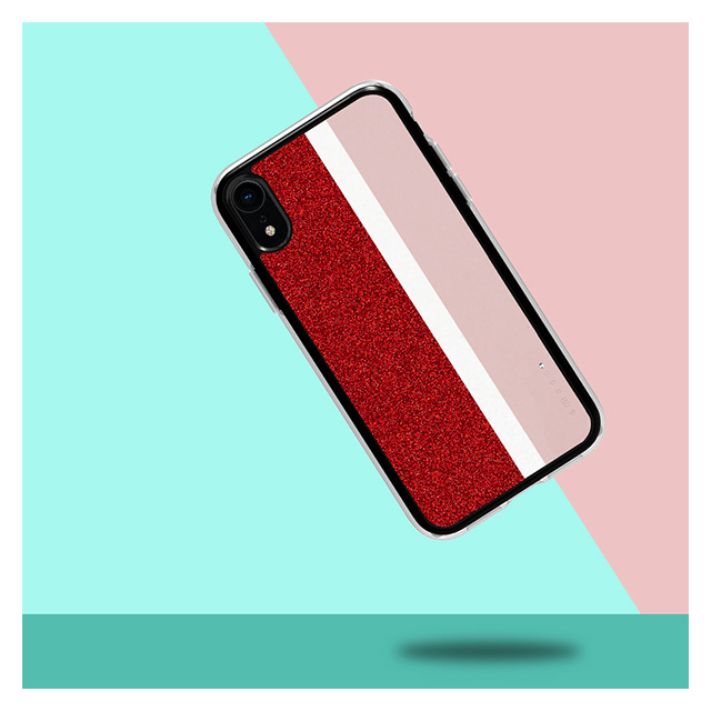 【iPhoneXR ケース】Stripe デザインケース (Pink)goods_nameサブ画像