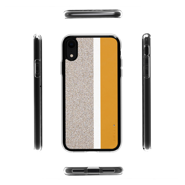 【iPhoneXR ケース】Stripe デザインケース (Yellow)goods_nameサブ画像