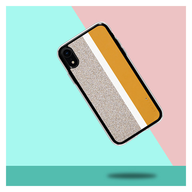 【iPhoneXR ケース】Stripe デザインケース (Yellow)goods_nameサブ画像