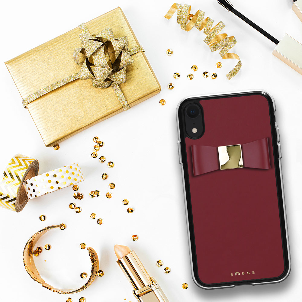 【iPhoneXR ケース】Rebon 本革 デザインケース (Burgundy)goods_nameサブ画像