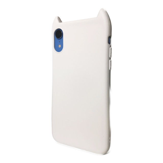 【iPhoneXR ケース】HANA 衝撃吸収TPU 猫耳デザインケース (CREAM)サブ画像