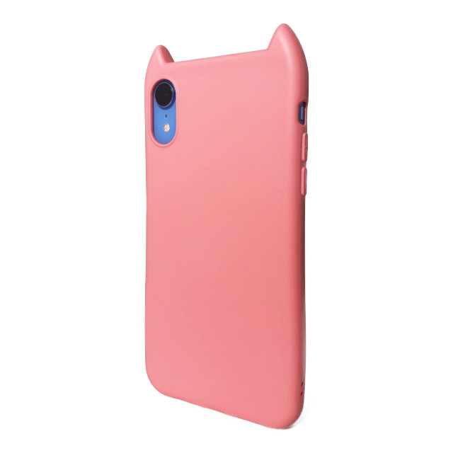 【iPhoneXR ケース】HANA 衝撃吸収TPU 猫耳デザインケース (PINK)goods_nameサブ画像