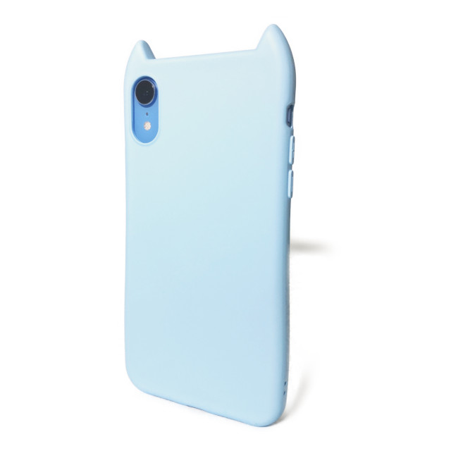 【iPhoneXR ケース】HANA 衝撃吸収TPU 猫耳デザインケース (BLUE)goods_nameサブ画像