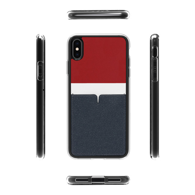 【iPhoneXS Max ケース】C1 バックポケットケース  (Dark Red)goods_nameサブ画像