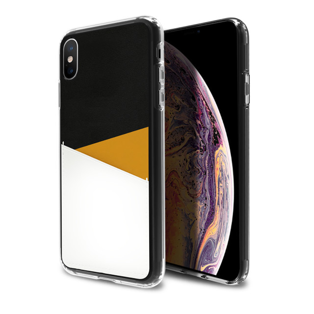 【iPhoneXS Max ケース】O1 バックポケットケース (Yellow)サブ画像