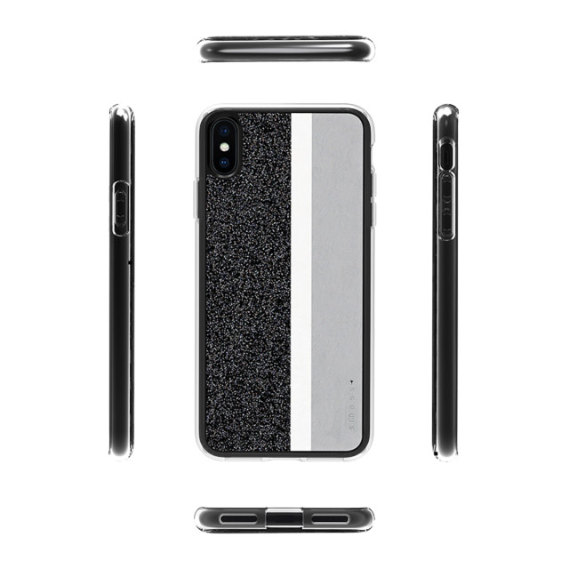 【iPhoneXS Max ケース】Stripe デザインケース (Grey)サブ画像