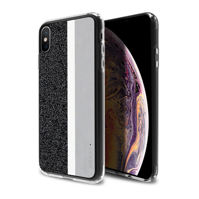 【iPhoneXS Max ケース】Stripe デザインケース (Grey)サブ画像