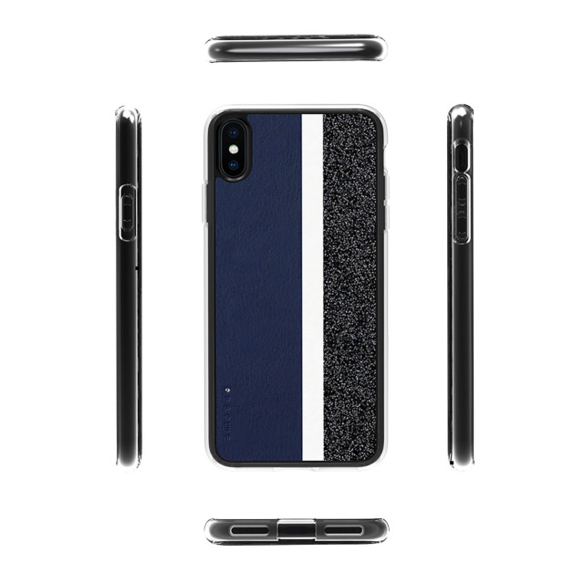 【iPhoneXS Max ケース】Stripe デザインケース (Navy)goods_nameサブ画像