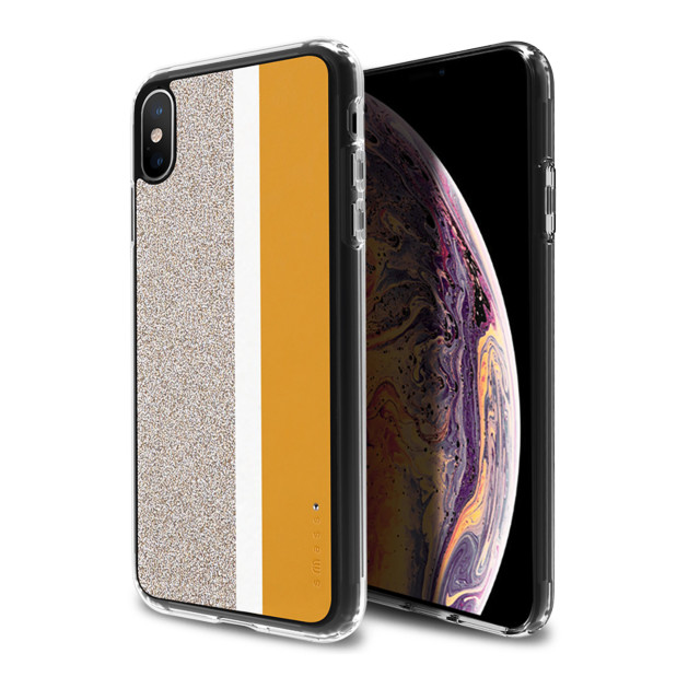 【iPhoneXS Max ケース】Stripe デザインケース (Yellow)goods_nameサブ画像