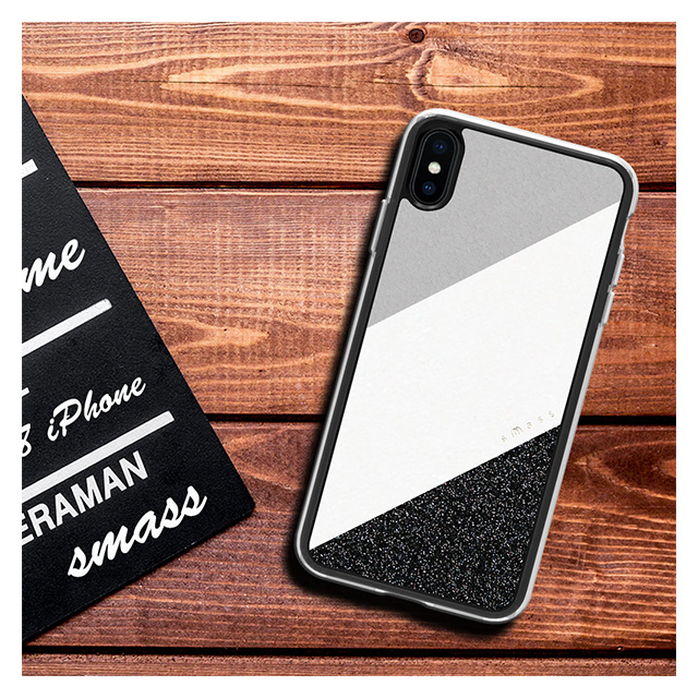 【iPhoneXS Max ケース】Frame デザインケース (Grey)サブ画像