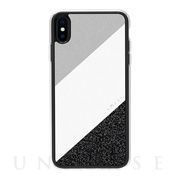 【iPhoneXS Max ケース】Frame デザインケース (Grey)