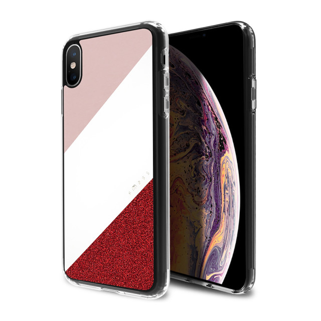 【iPhoneXS Max ケース】Frame デザインケース (Pink)サブ画像