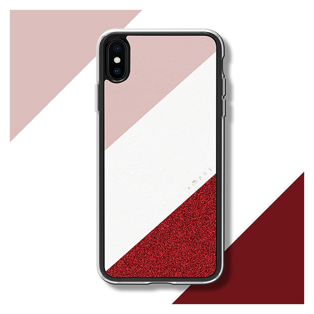 【iPhoneXS Max ケース】Frame デザインケース (Pink)サブ画像