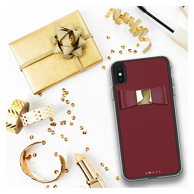 【iPhoneXS Max ケース】Rebon 本革 デザインケース (Burgundy)goods_nameサブ画像