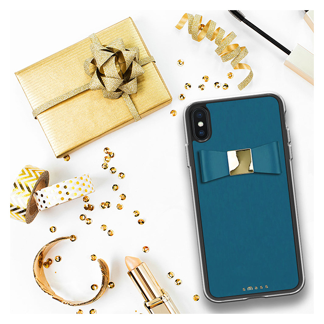 【iPhoneXS Max ケース】Rebon 本革 デザインケース (Aqua Blue)goods_nameサブ画像