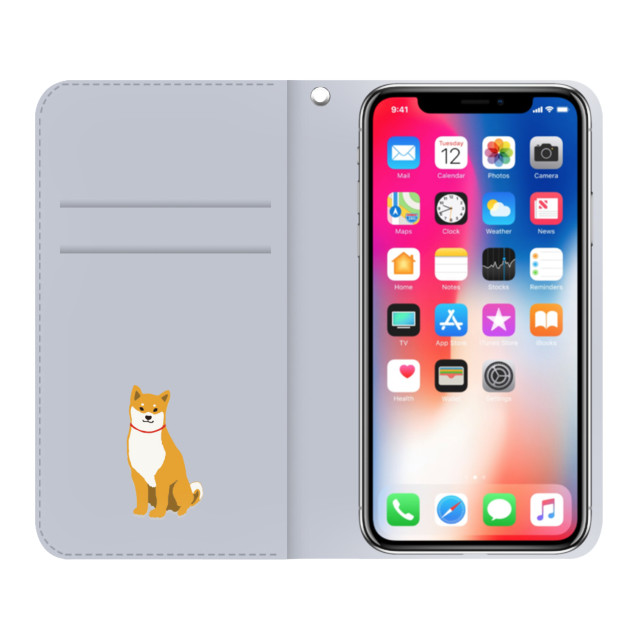 【iPhoneXS Max ケース】しばたさんダイアリーケース (さんぽ)goods_nameサブ画像