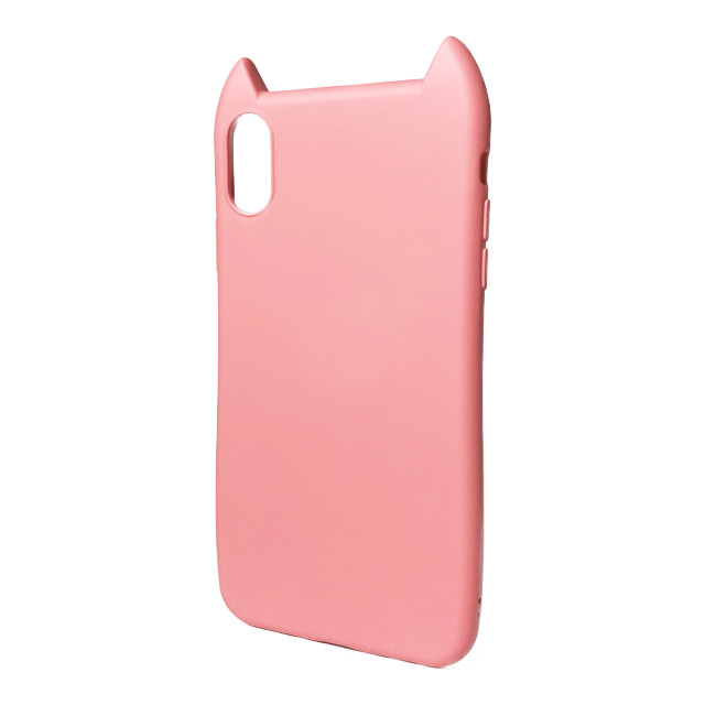 【iPhoneXS Max ケース】HANA 衝撃吸収TPU 猫耳デザインケース (PINK)goods_nameサブ画像