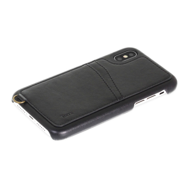 【iPhoneXS/X ケース】KOALA カードポケット付きiPhoneケース（ストラップ付き） Blackgoods_nameサブ画像