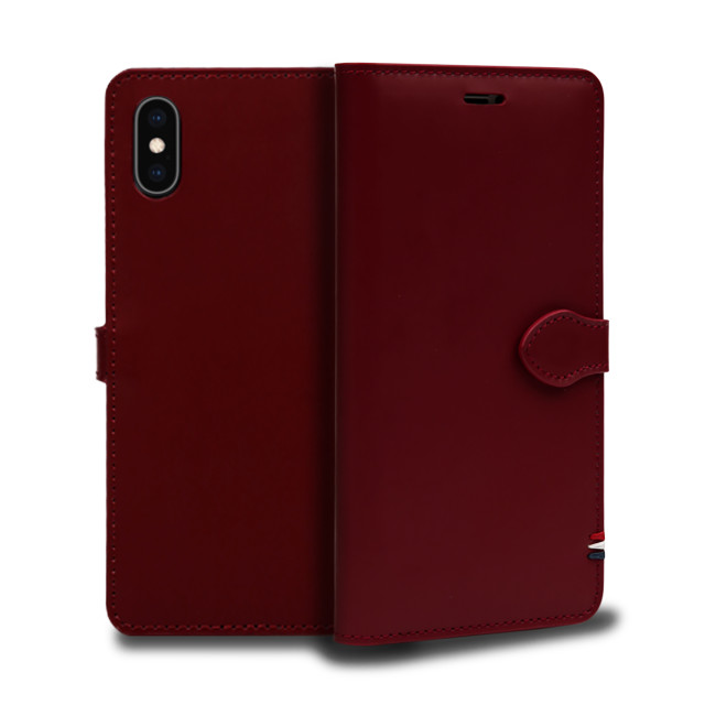 【iPhoneXS Max ケース】CAPO.D 本革手帳型ケース (Burgundy)goods_nameサブ画像