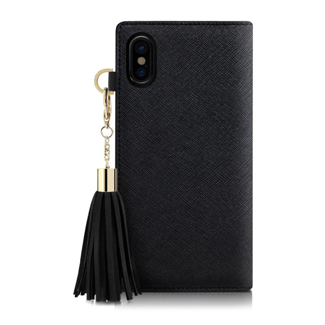 【iPhoneXS Max ケース】Tassel Jacket (ブラック)サブ画像