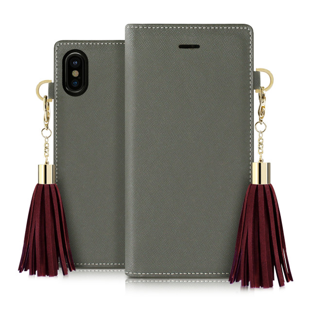 【iPhoneXS Max ケース】Tassel Jacket (グレー)サブ画像