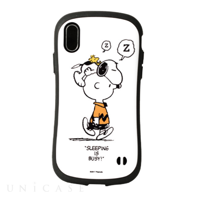 【iPhoneXS/X ケース】PEANUTS iFace First Classケース (スリーピング/ホワイト)