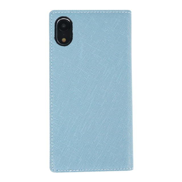 【iPhoneXR ケース】Saffiano Flip Case（シルクブルー）サブ画像